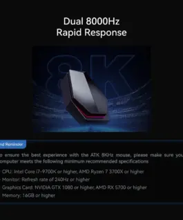 ATK професионална геймърска мишка Wireless Gaming Mouse Z1 ULTRA – 8K