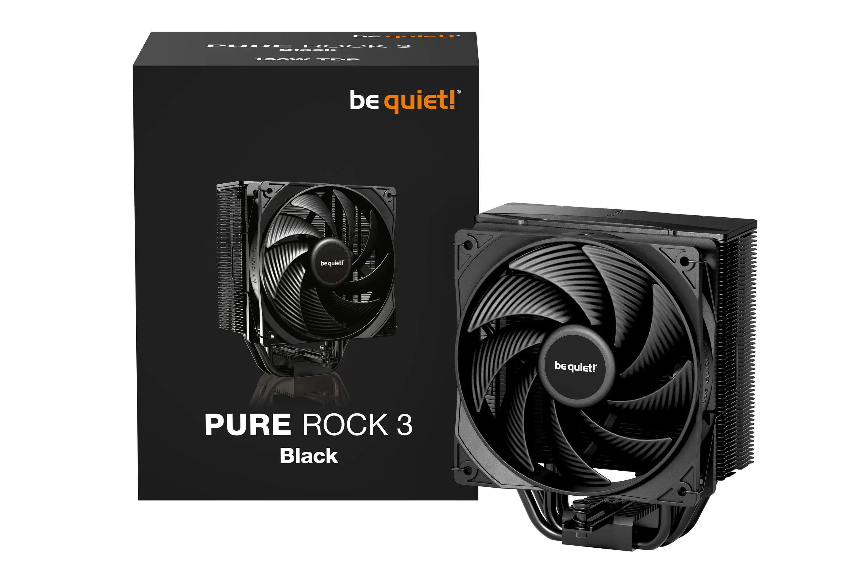 be quiet! охладител за процесор CPU Cooler - Pure Rock 3 Black - Image 300