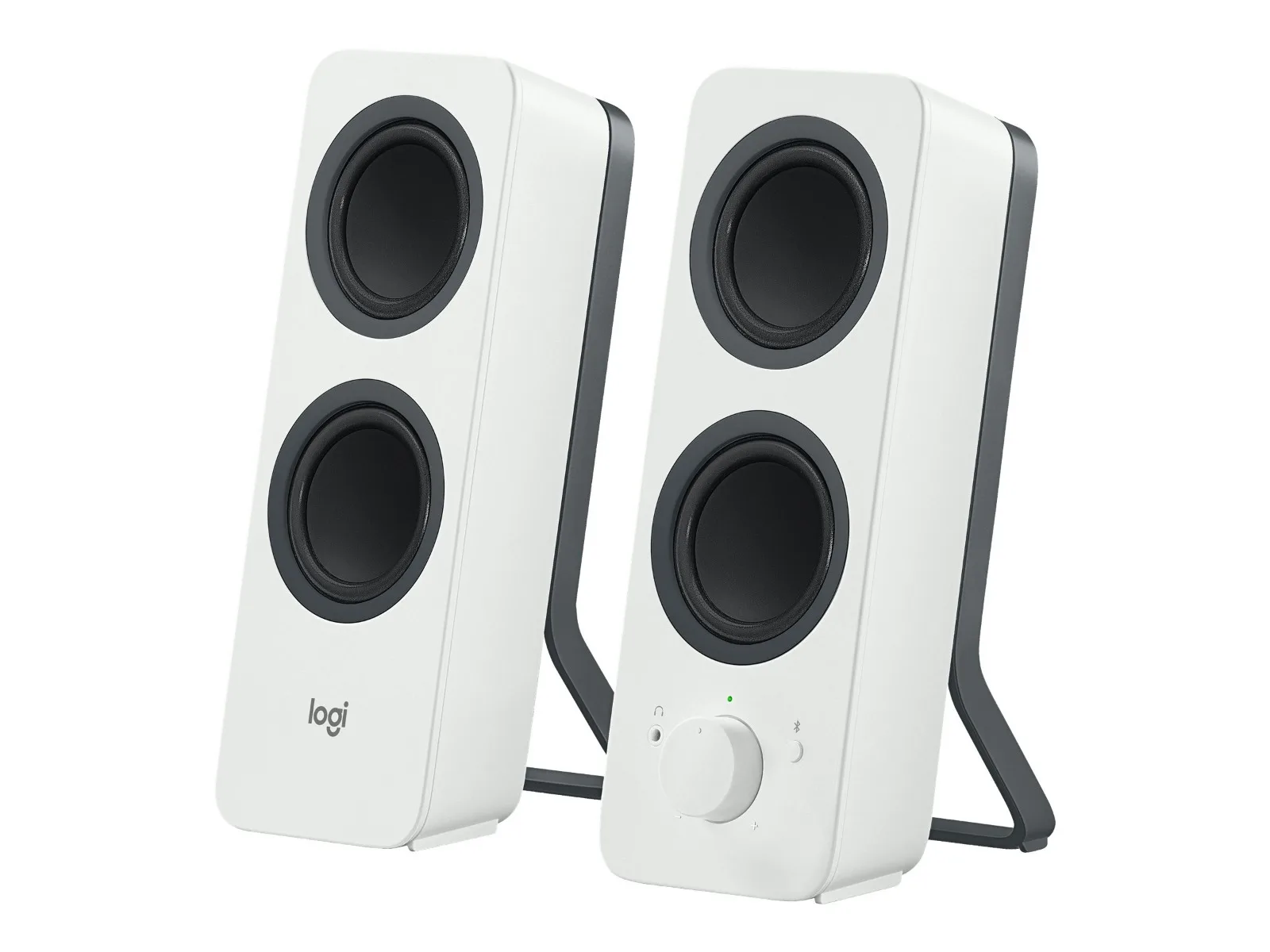 ТОНКОЛОНИ (ВИСОКОГОВОРИТЕЛИ) LOGITECH Z207W - Bluetooth Computer Speakers - White - PN 980-001292 - Image 394