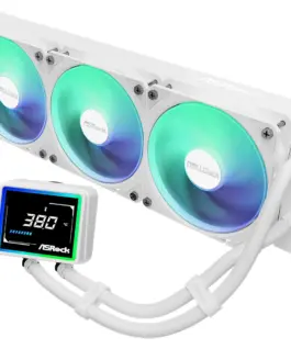 Alternative view of Охладител за процесор ASRock Challenger White 360 Digital