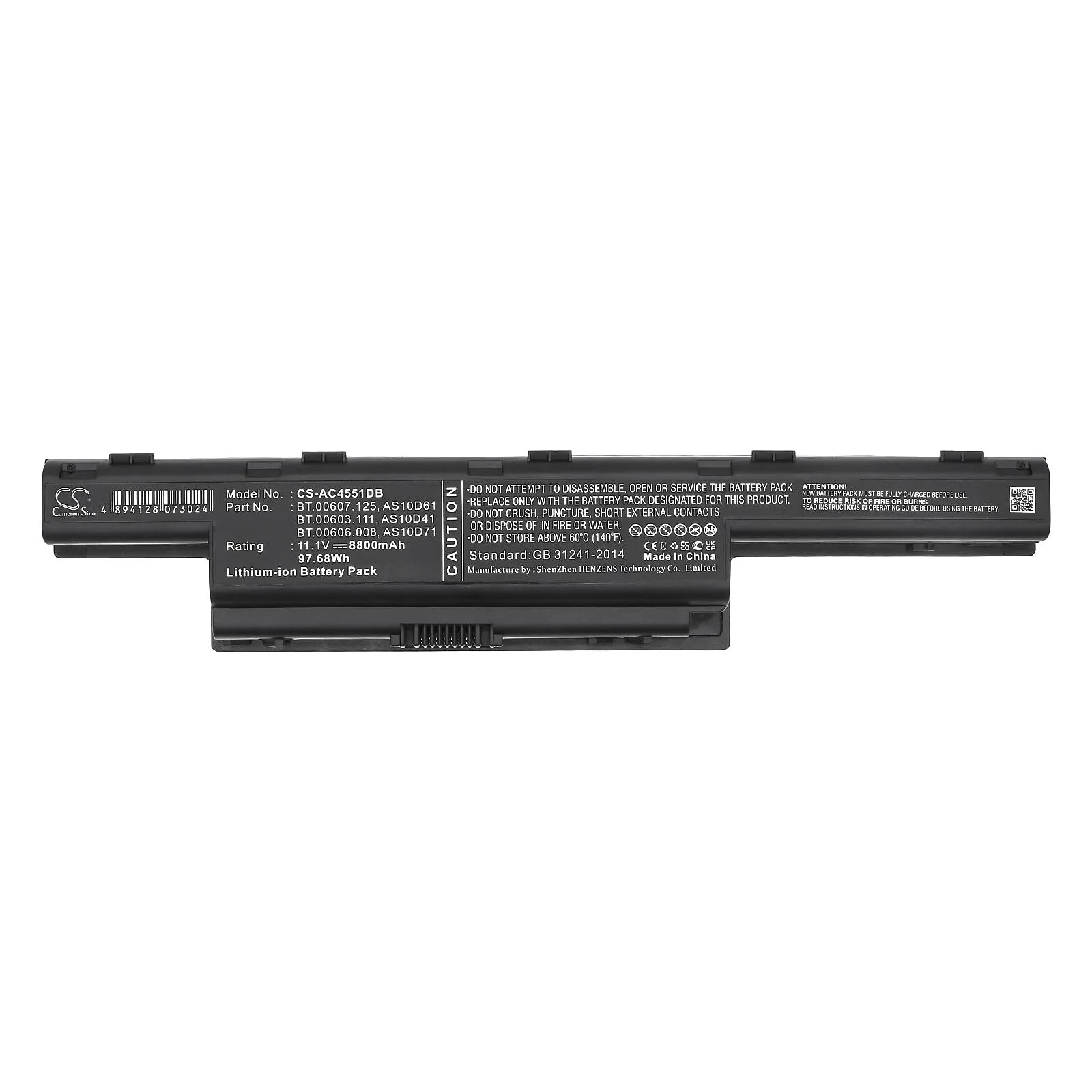 Батерия за лаптоп CAMERON SINO Acer Aspire AS10D31 5733 5741 5742 5742G 5750G E1-571 TravelMate 5740 5742 11.1V