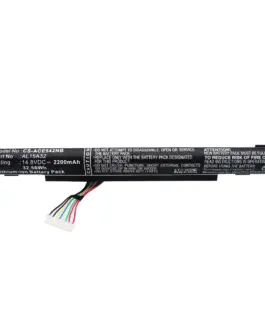 Батерия  за лаптоп  ACER Aspire E5 522-64T9 Aspire F5-571-50RK TravelMate P257-M-52CA AL15A32 LiIon 14.8V 2200mAh CAMERO