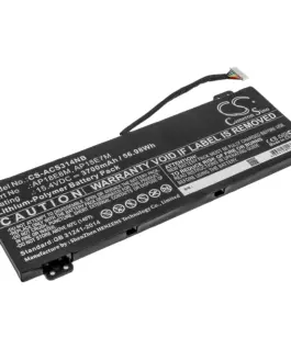 Alternative view of Батерия  за лаптоп ACER ASPIRE NITRO 5 AN517-51-57NL, Nitro 7 AN715-51-58X1, Predator Helios 300 AP18E7M LiPo 15,4V  3700mAh