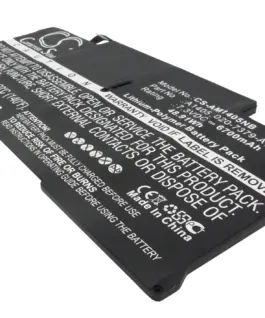 Alternative view of Батерия за лаптоп Apple MacBook Air 13" A1466 2012  LiPo 7,3V 6700mAh CAMERON SINO