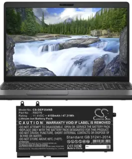 Батерия за лаптоп DELL Inspiron 7506 LATITUDE 5400 Precision M3540 49HG8 LiIon 114V 4100mAh CAMERON