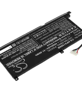 Alternative view of Батерия за лаптоп HP GAMING PAVILION 15-DK0009NG, Pavilion Gaming 16-A0006NM, HSTNN-DB9G PG03XL LipO 11.55V 4500mAh CAMERON S