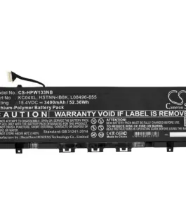 Батерия  за лаптоп HP ENVY 13-AH0000 HSTNN-IB8K TPN-W133 LIPo 15.4V 3400mAh Cameron