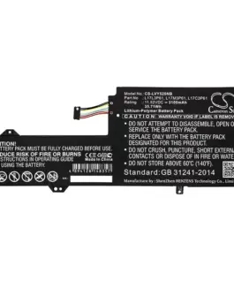 Батерия за лаптоп LENOVO IdeaPad 320S-13IKB V530s Yoga 520 12 L17C3P61 LiPo 11.52V 3100 mAh CAMERON