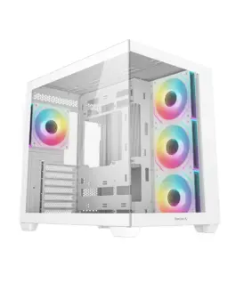 DeepCool кутия Case ATX - CG530 4F White - 4 ARGB Fans