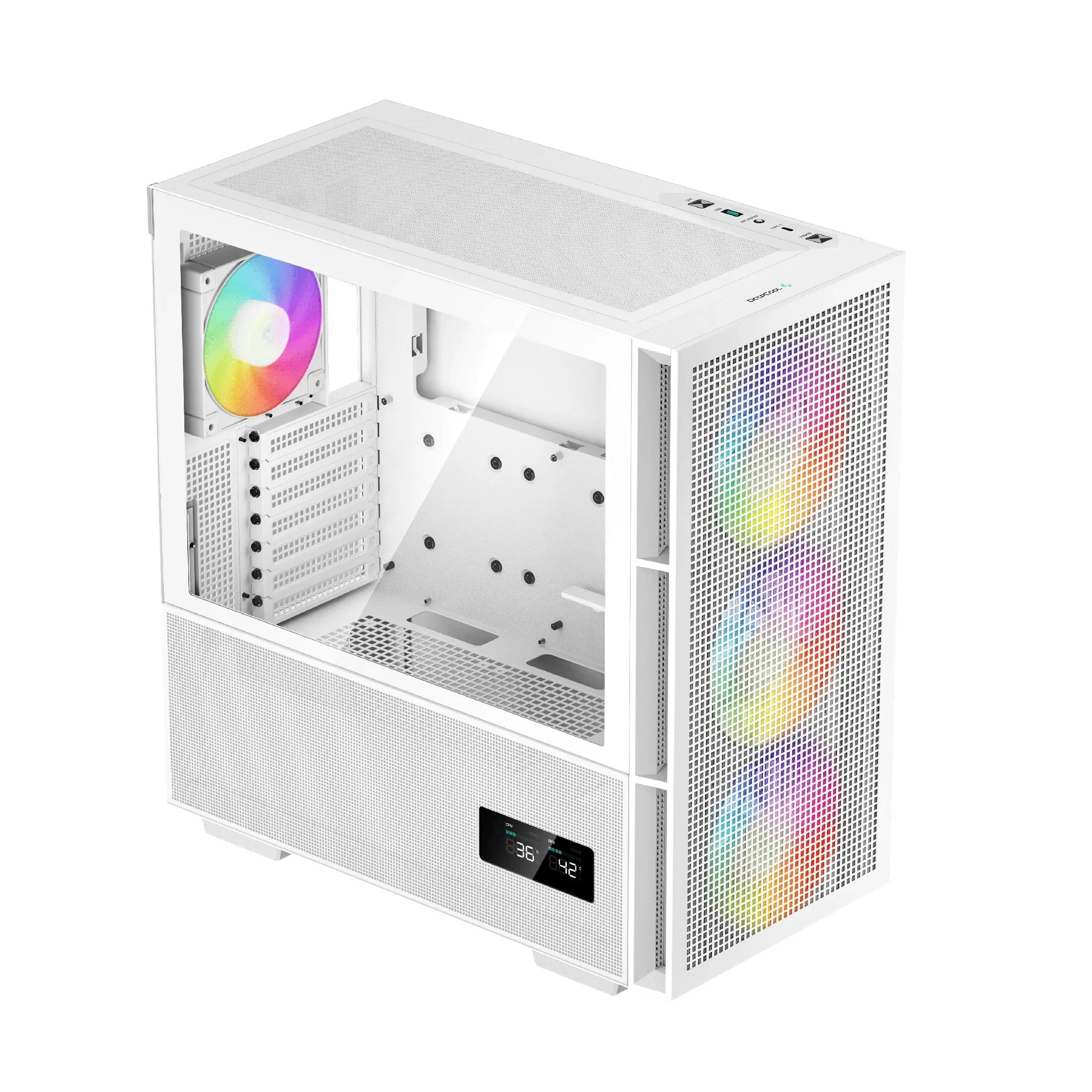 DeepCool кутия Case EATX - CH560 Digital White A-RGB - Image 253