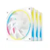 DeepCool Комплект вентилатори Fan Pack 3-in-1 3x120mm - FL12 SE 3IN1 WH - Luminous Halo