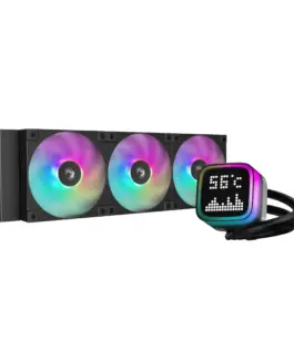 DeepCool водно охлаждане Water Cooling LP360 - LCD Screen A-RGB