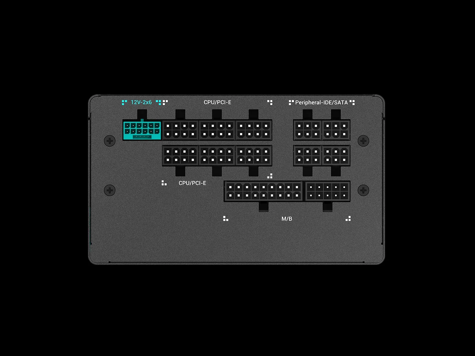 DeepCool захранване PSU ATX 3.1 1000W Gold, Full Modular - PQ1000G - Image 13