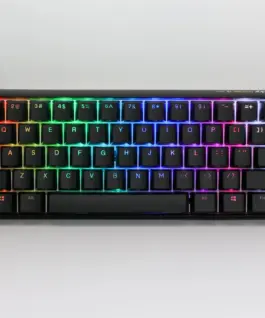 Ducky професионална геймърска механична клавиатура Professional Gaming Mechanical Keyboard One 3 Mini Classic - Cherry MX RGB Brown Switches