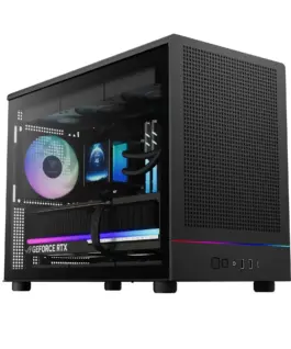 Gamdias кутия Case mATX - ATHENA M4M - A-RGB USB-C