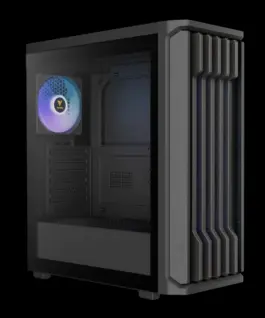 Alternative view of Gamdias кутия Case ATX - AURA GC11 ARGB Black - USB-C