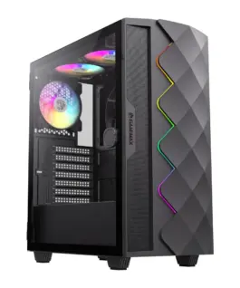 Gamemax кутия Case EATX - Diamond CP A-RGB