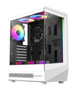 Gamemax кутия Case ATX - Vista COC AW - 5 x 120 mm A-RGB Fans MB Plate COC Fan