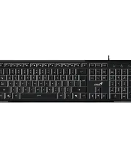 Genius клавиатура кирилизирана Keyboard SlimStar 820 Black – AI