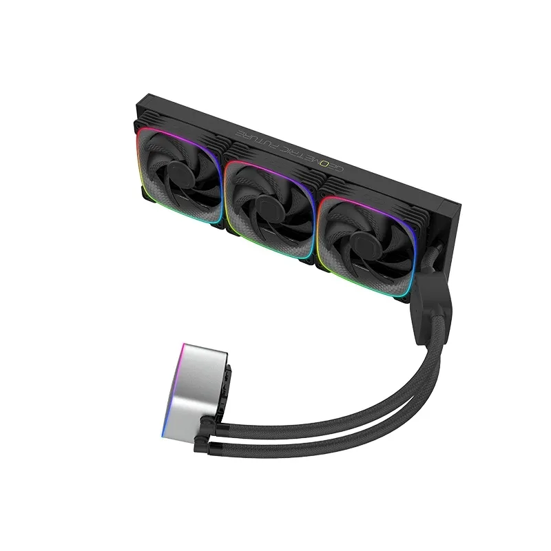 Geometric Future водно охлаждане Water Cooling - Eskimo 36 Black - LGA1700/AM5 - Image 259