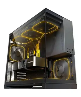 Geometric Future кутия Case EATX - Model 5 Black/Grey - 5 x 140 mm aRGB fans included