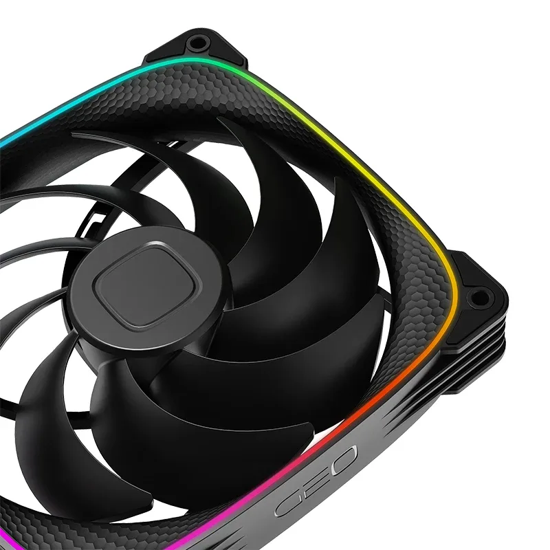 Geometric Future вентилатор Squama 2503B-14, 140mm, ARGB, Black - Image 250