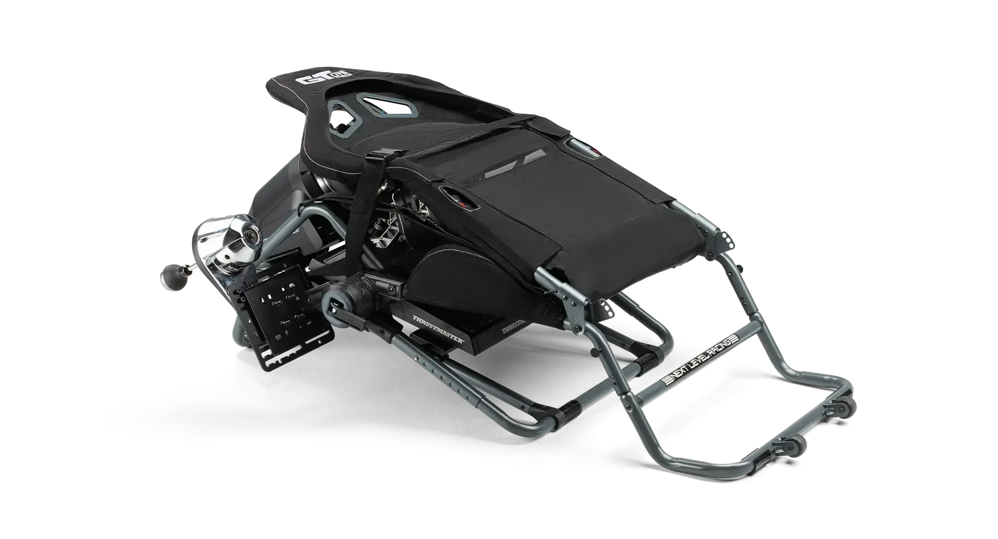 Геймърски стол Next Level GT Lite Pro Foldable Cockpit - Grey - Image 5