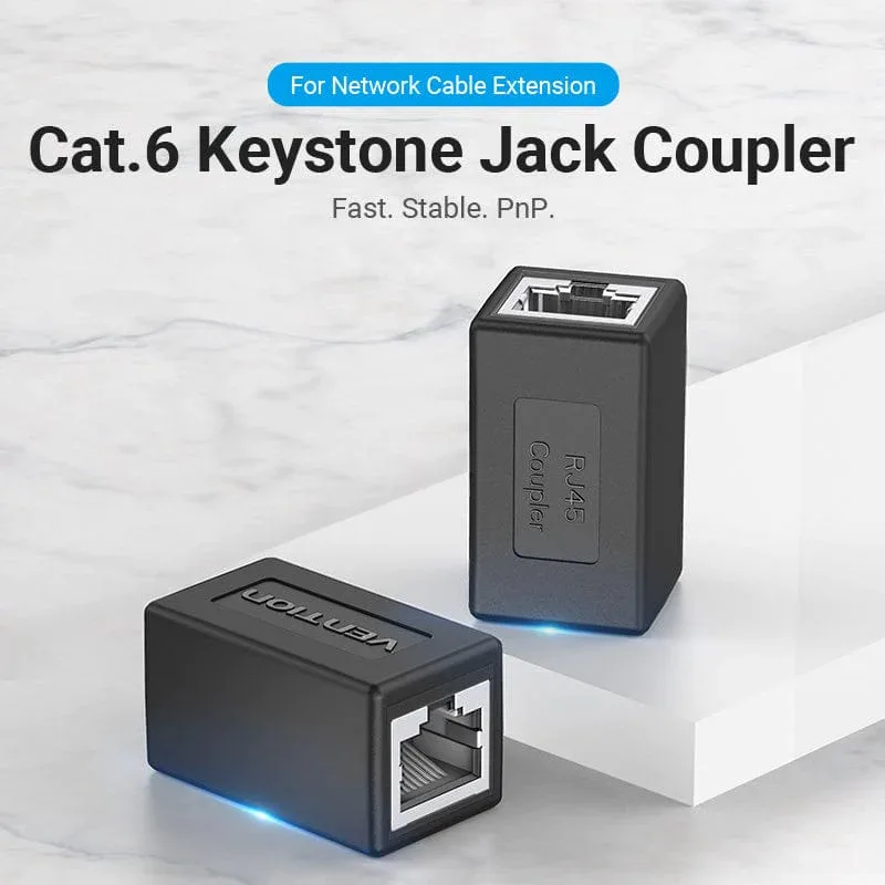 Vention съединител Keystone Jack Coupler Cat.6 FTP - IPVB0 - Image 308