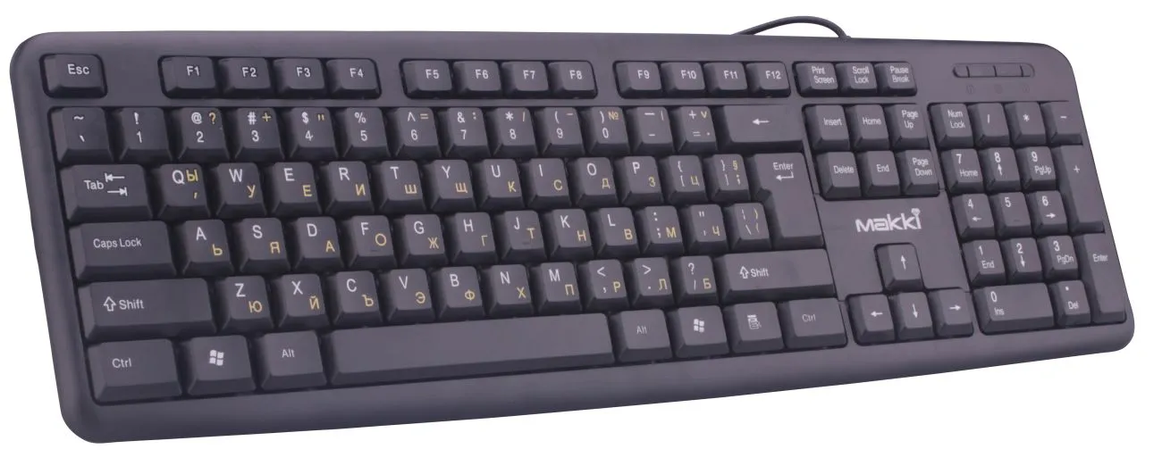 Makki Клавиатура кирилизирана Keyboard USB BG - MAKKI-KB-003