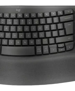 Безжична клавиатура Logitech Wave Keys - Graphite