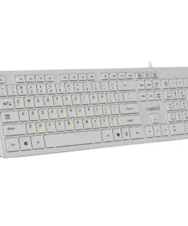 Makki нископрофилна кирилизирана клавиатура Keyboard USB BG - Low profile Chocolate - KB-C14
