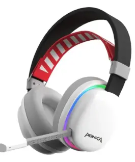 Marvo безжични геймърски слушалки Gaming Headphones Monka Echo RS - Bluetooth 2.4G RGB -
