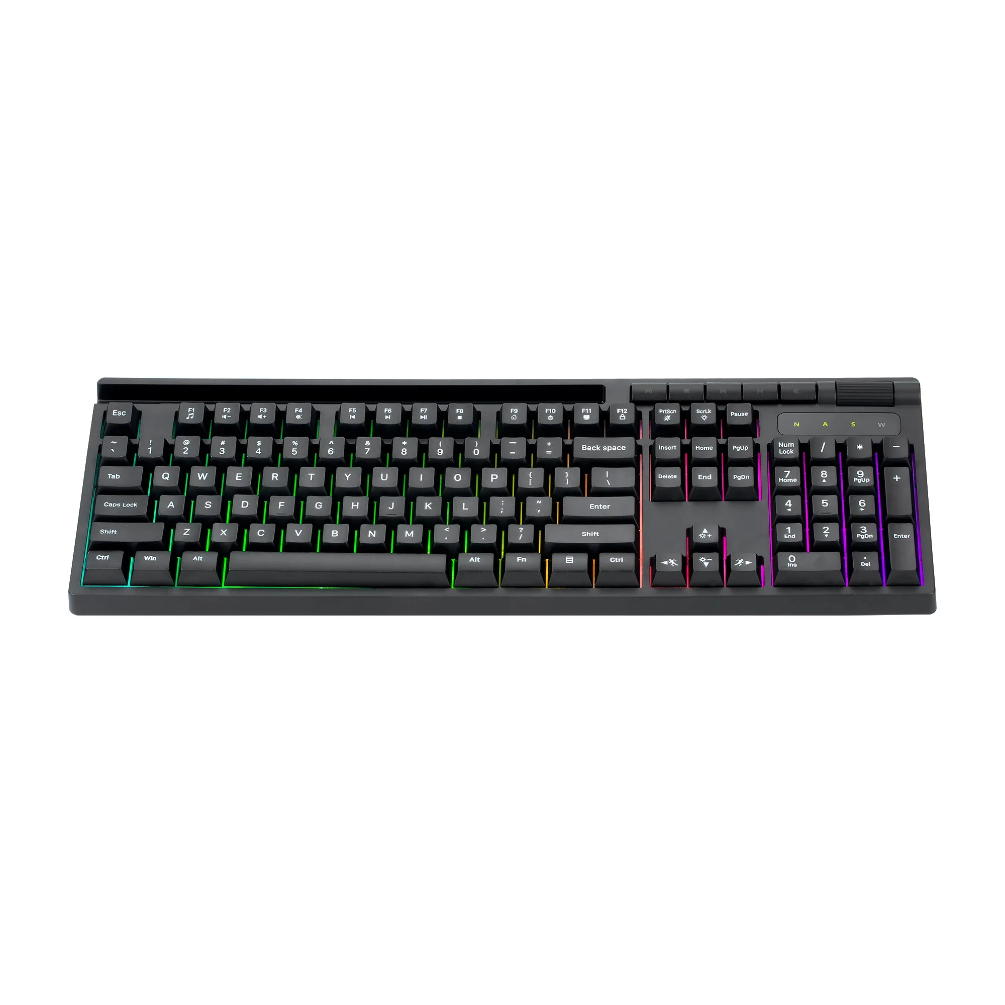 Marvo геймърска клавиатура Gaming Keyboard 104 keys - Soldat S40 K603 - Silent, RGB - Image 8
