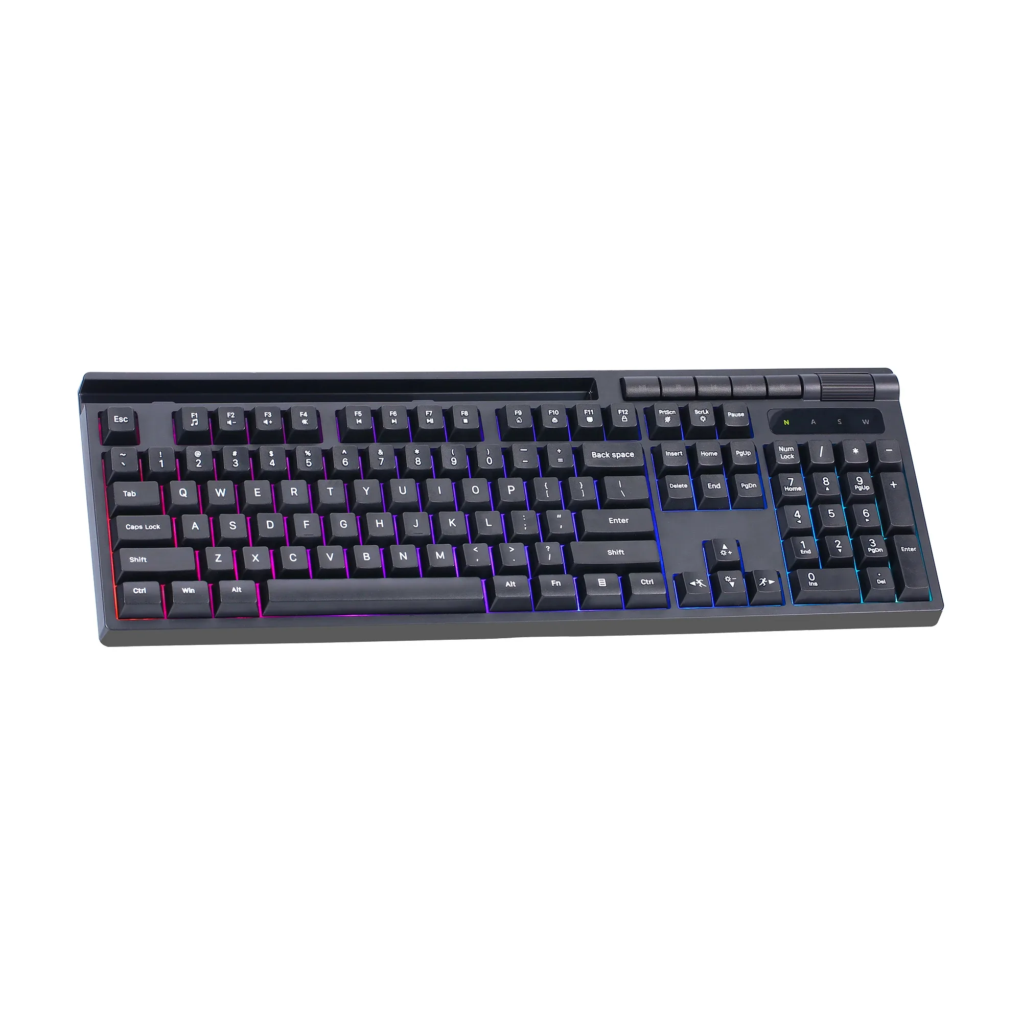 Marvo геймърска клавиатура Gaming Keyboard 104 keys - Soldat S40 K603 - Silent, RGB - Image 9