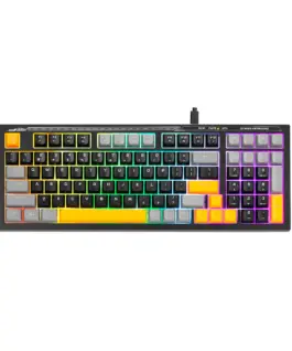 Marvo геймърска клавиатура Gaming Keyboard Soldat S50A - Rainbow 98 keys -