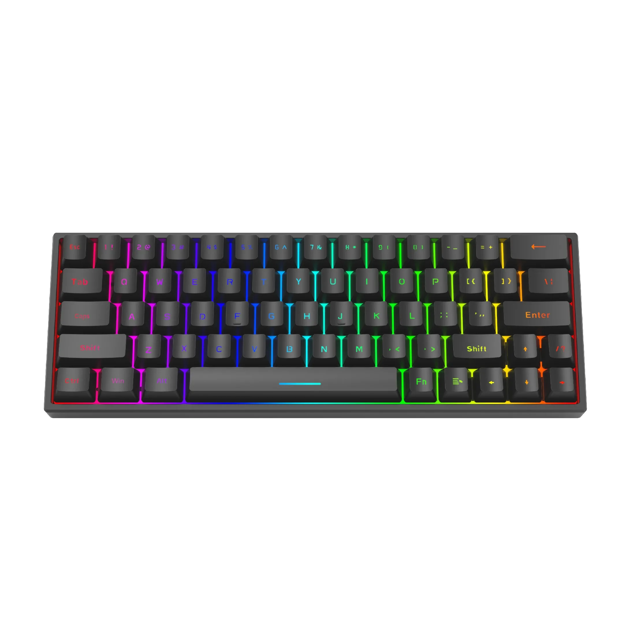 Marvo безжична механична геймърска клавиатура Wireless Gaming Mechanical keyboard Shogo 63W - KG955W - Bluetooth 5.0, 2.4G - Image 404