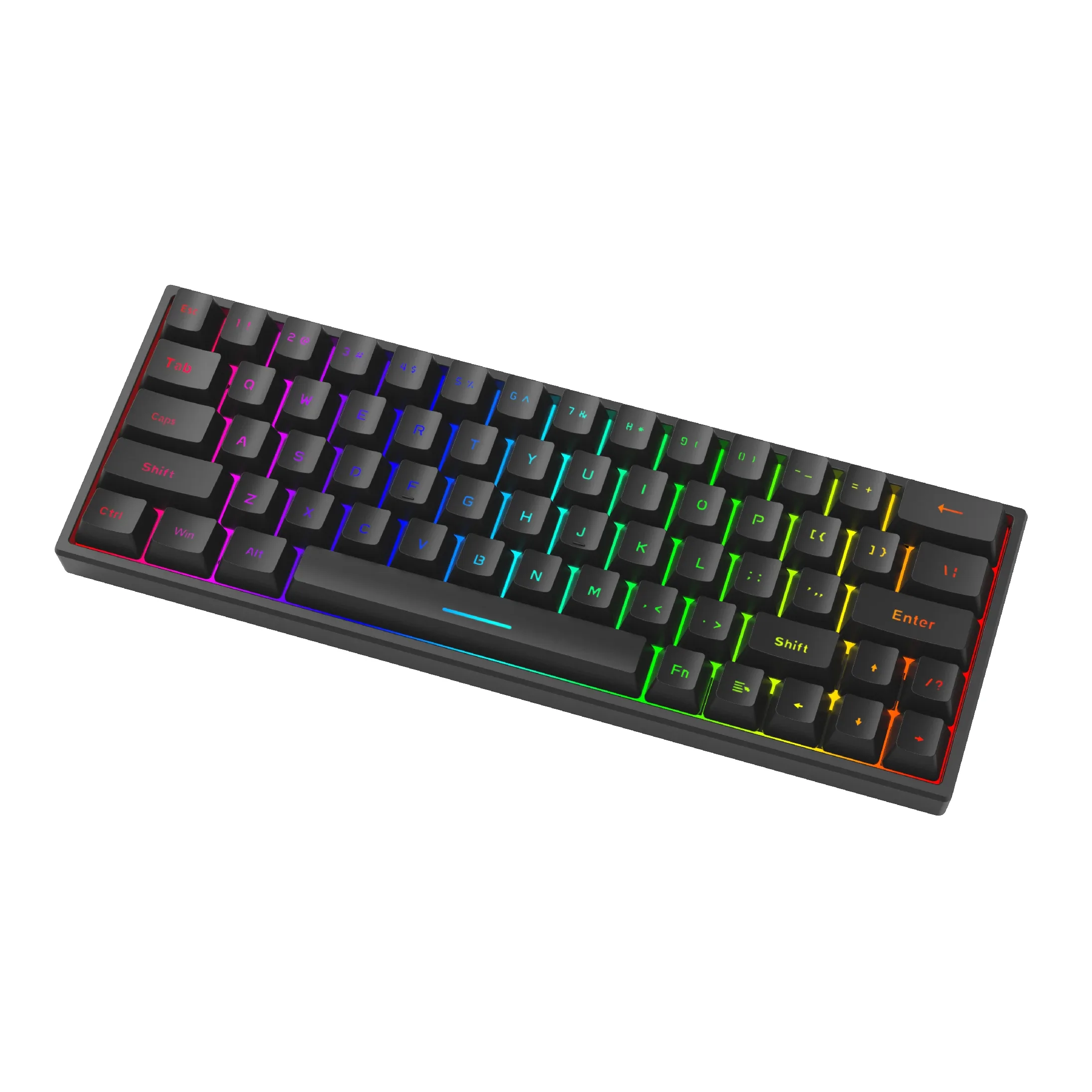 Marvo безжична механична геймърска клавиатура Wireless Gaming Mechanical keyboard Shogo 63W - KG955W - Bluetooth 5.0, 2.4G - Image 387