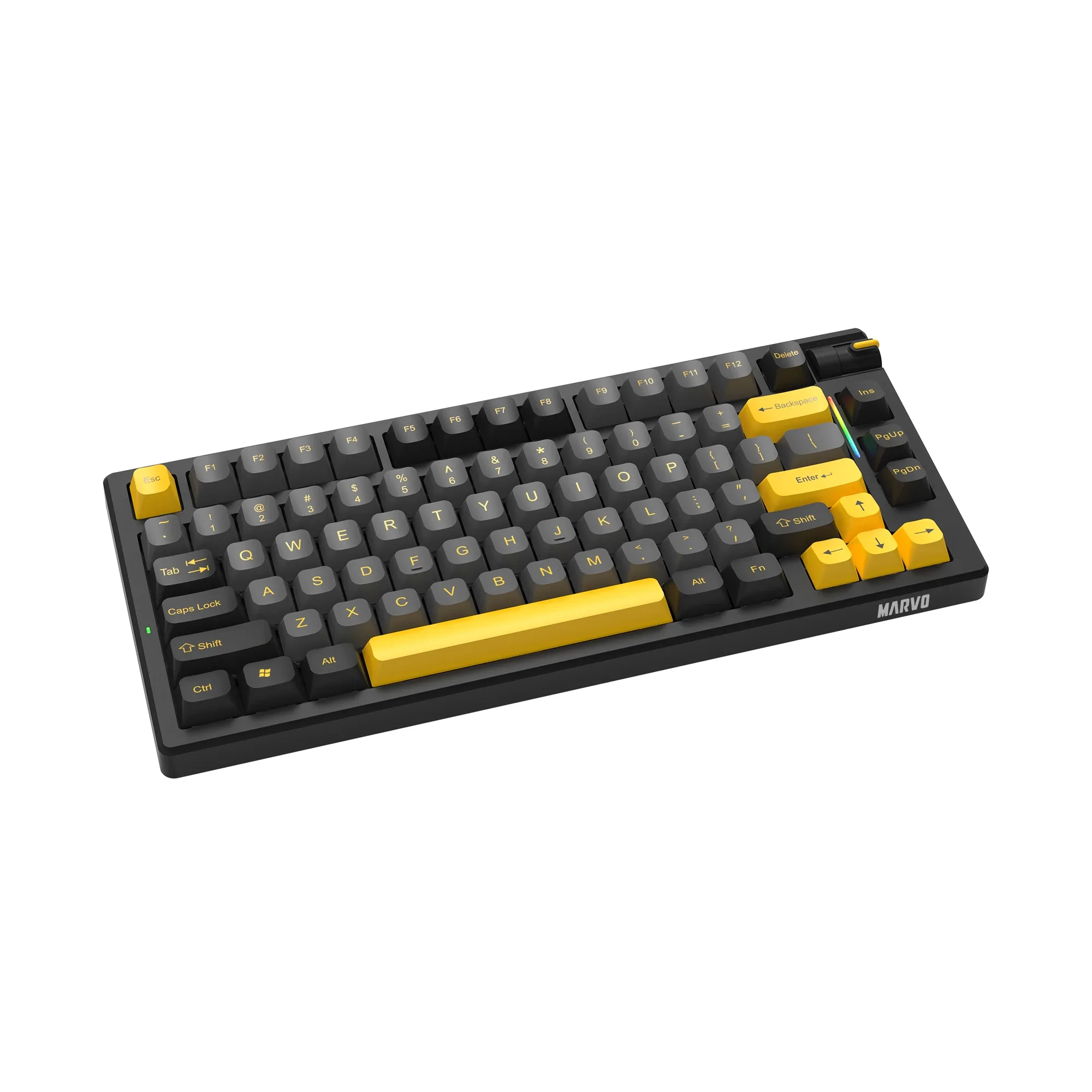 Marvo безжична механична геймърска клавиатура Wireless Gaming Mechanical keyboard Mega 80W - KG958W - Bluetooth 5.0, 2.4G - Image 399