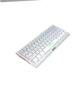 Marvo геймърска клавиатура Gaming Mechanical keyboard 61 keys TKL Hecate 61R WH – KG962G White – RED switches
