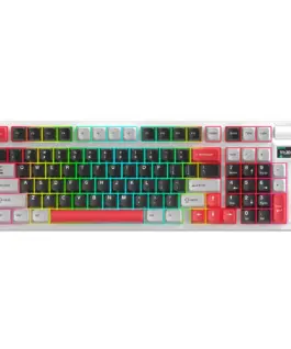 Marvo безжична механична геймърска клавиатура Wireless Gaming Mechanical keyboard Monka Storm KG991W - Bluetooth 5.0 97