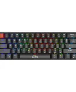 Marvo механична геймърска клавиатура Gaming Mechanical keyboard Saber 61 KG933G - 61 keys Red Switches