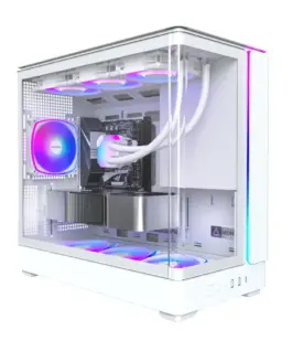 Alternative view of Montech кутия Case mATX - KING 15 PRO (W) - 4 x 120 mm A-RGB, USB-C