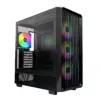 Montech кутия Case ATX - X5 (B) - 4 A-RGB fans USB-C