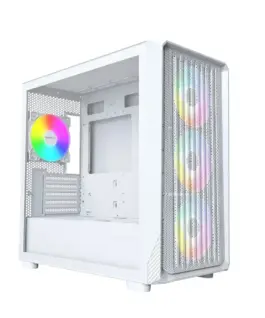 Montech кутия Case mATX - X5M (W) - 4 x 120 mm A-RGB USB-C