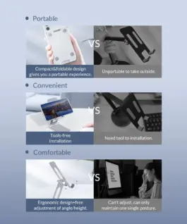 Orico стойка за телефон или таблет за бюро Phone/Tablet Holder –