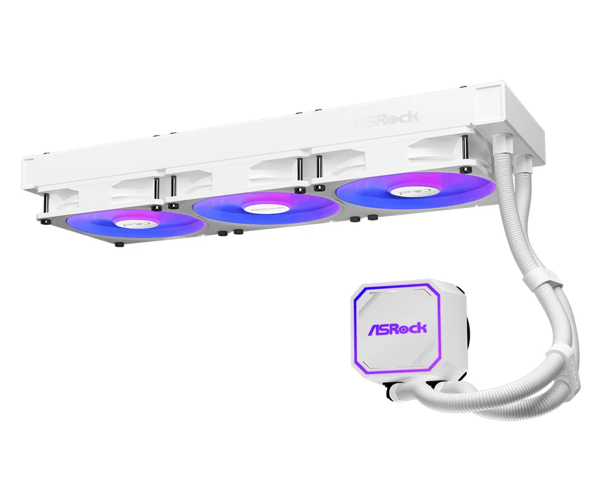 Охладител за процесор ASRock Pro White 360 ARGB - Image 2