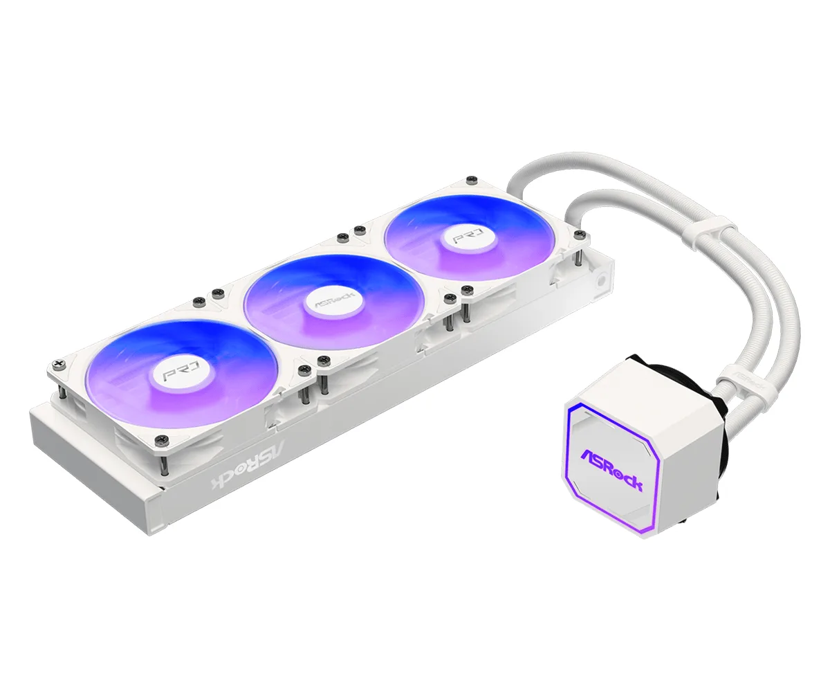 Охладител за процесор ASRock Pro White 360 ARGB - Image 3