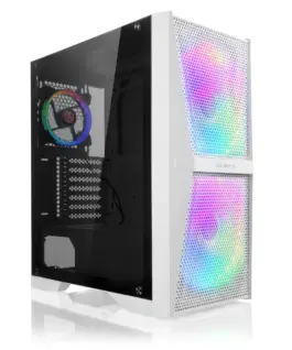 Raijintek кутия Case ATX - SILENOS MS PRO WHITE - 2 x 200 mm ARGB Fans
