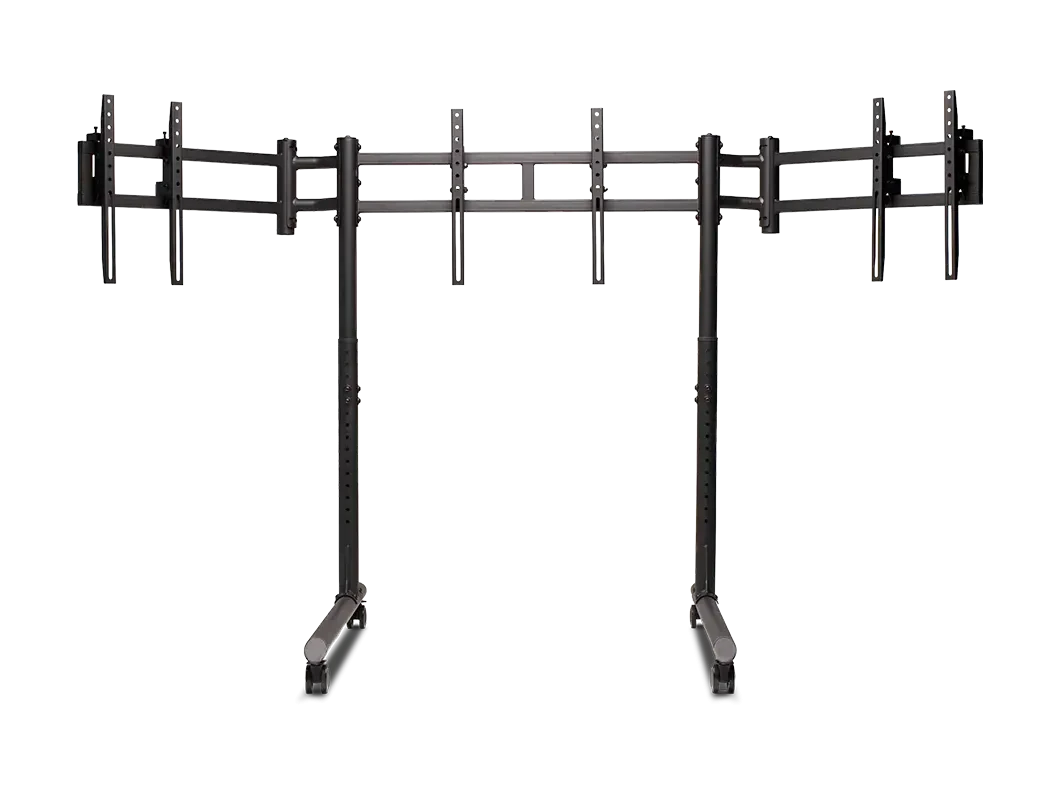 Мобилна стойка за три монитора Next Level Racing Round Tube - Image 2