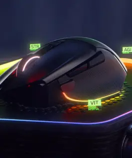 ГЕЙМЪРСКА МИШКА RAZER BASILISK V3 Pro – Безжична / Wireless – 30000 DPI – Black – PN